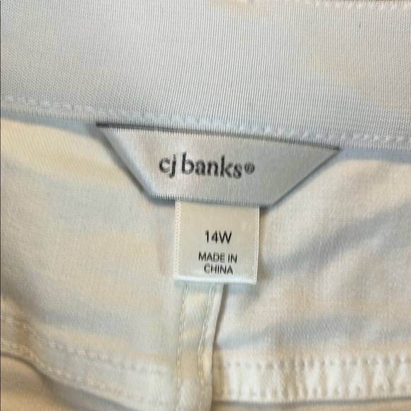 CJ Banks White Jeans - Picture 2 of 7